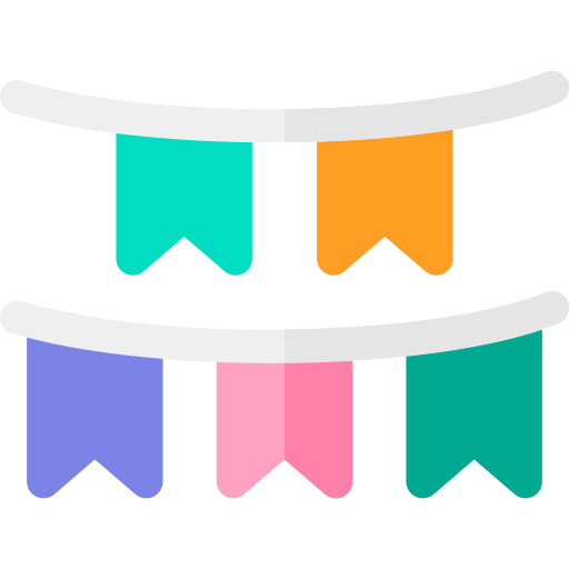 decoración icono gratis