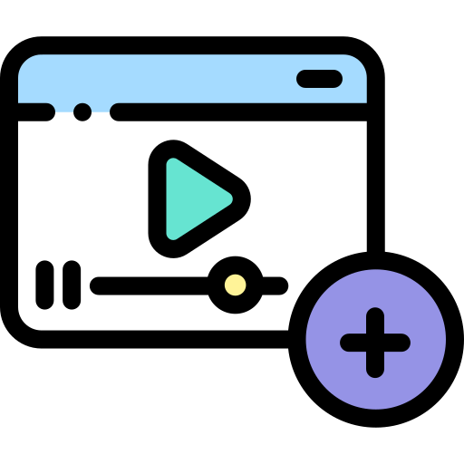 añadir video icono gratis