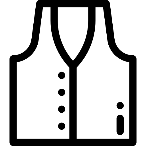 조끼 무료 아이콘