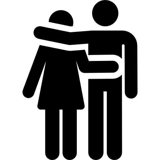 abrazo icono gratis