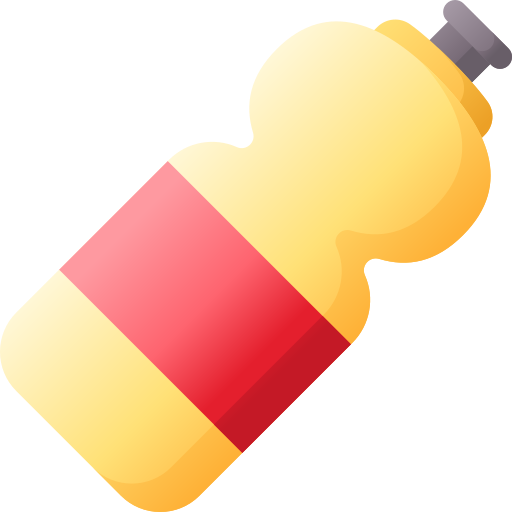 Drink bottle 3D Basic Gradient icon