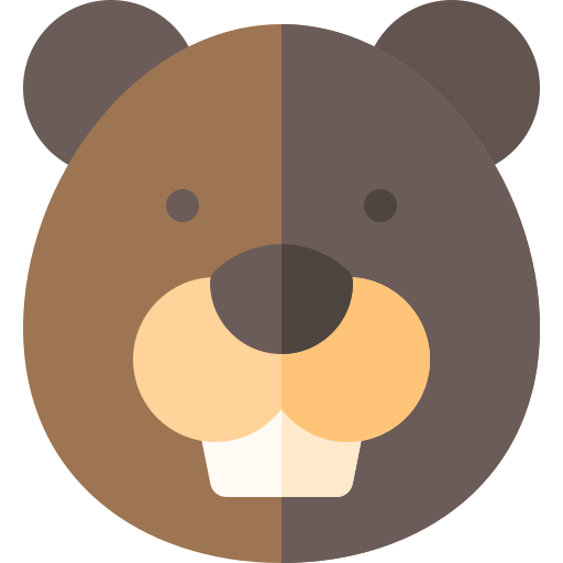 비버 무료 아이콘