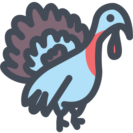 pavo icono gratis