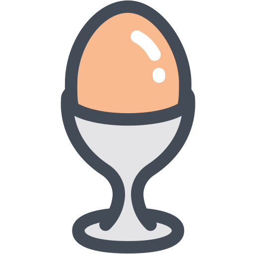 Egg Generic Outline Color icon