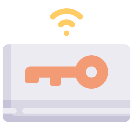 tarjeta llave icono gratis