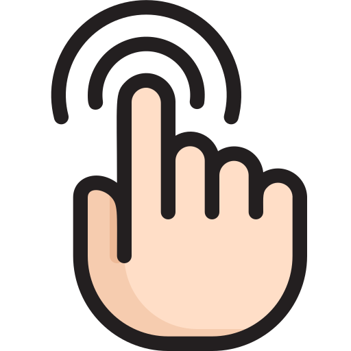 Touch screen free icon