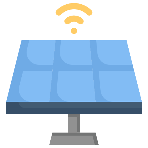 panel solar icono gratis