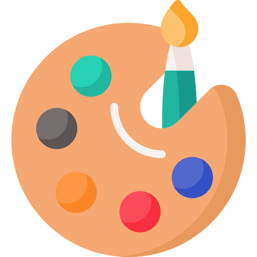 Art, artist, color palette, colors, paint, paint plate icon - Download on  Iconfinder