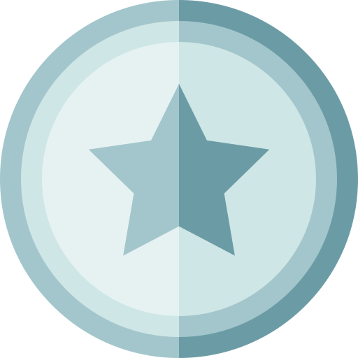 Badge Basic Straight Flat icon