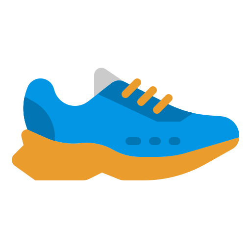 zapatos para correr icono gratis