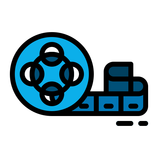 영화 릴 무료 아이콘 영화 릴 무료 아이콘