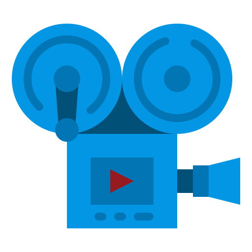 camara de video icono gratis