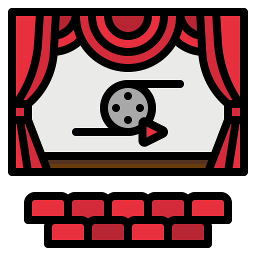 movie theater icons