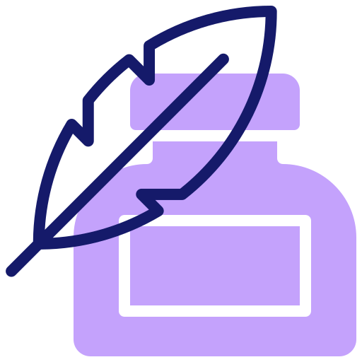 pluma pluma icono gratis