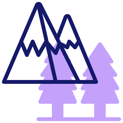 montagnes Icône gratuit montagnes Icône gratuit