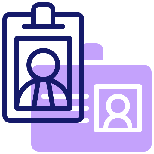 tarjeta de identificación icono gratis