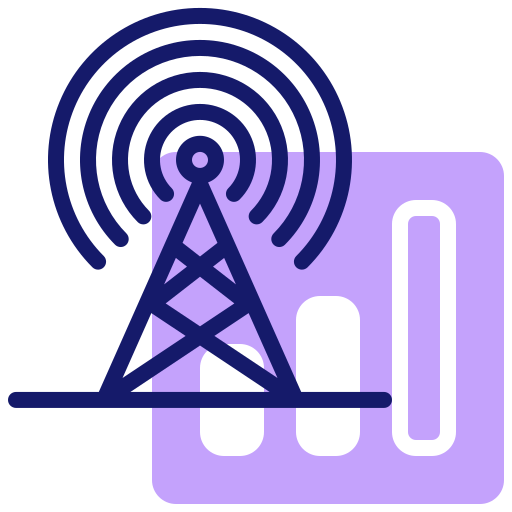Signal free icon Signal free icon