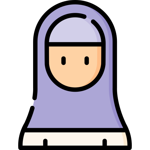 Muslimah Special Lineal color icon