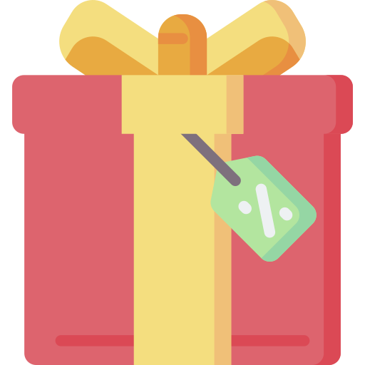 Gift free icon Gift free icon