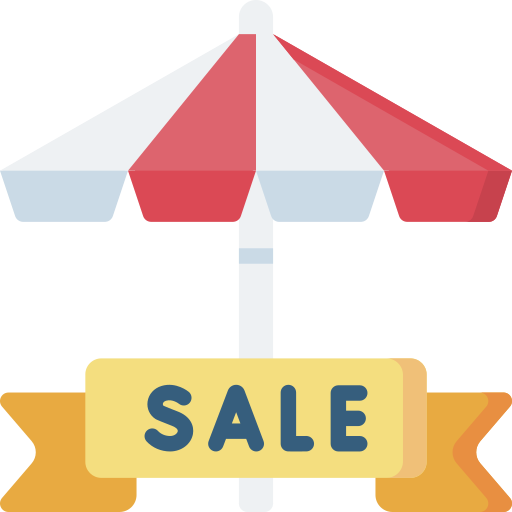 Summer sale free icon Summer sale free icon