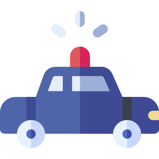polizeiauto kostenlos Icon polizeiauto kostenlos Icon