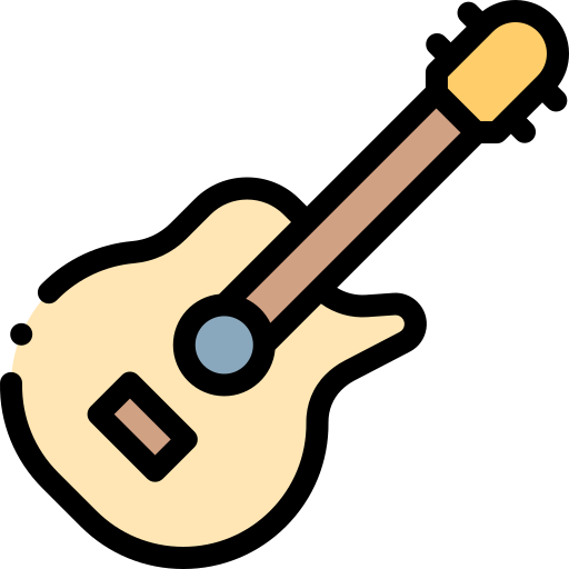 guitarra icono gratis