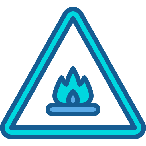 signo de fuego icono gratis