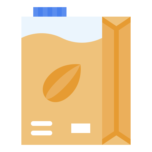 Almond milk Generic Flat icon