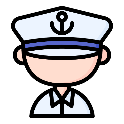 capitaine Icône gratuit capitaine Icône gratuit