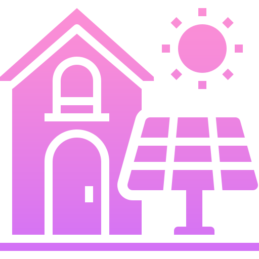 energía solar icono gratis