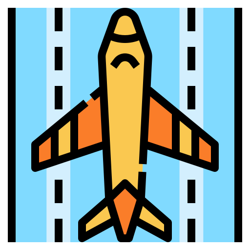 avión icono gratis