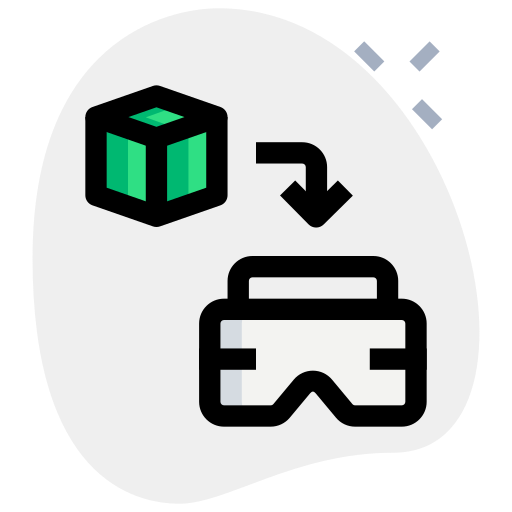 gafas vr icono gratis