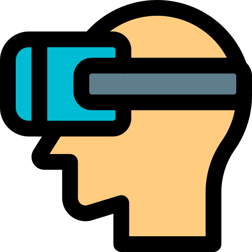 Vr glasses Pixel Perfect Lineal Color icon