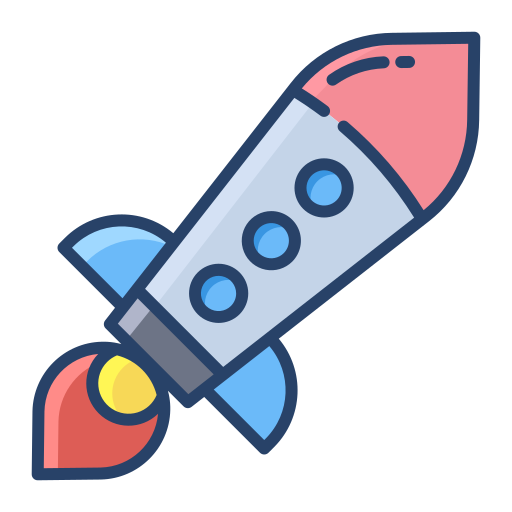 Rocket Icongeek26 Linear Colour icon