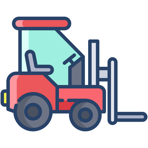 Forklift Icongeek26 Linear Colour icon
