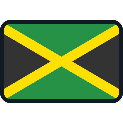 Jamaica Flags Rounded rectangle icon