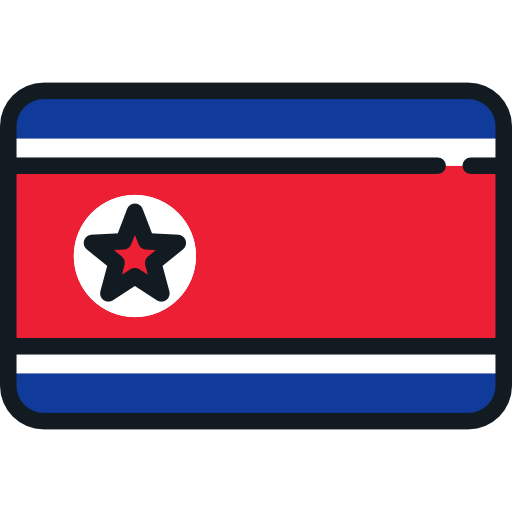 corea del norte icono gratis