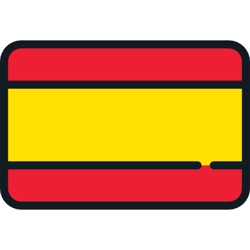 Spain icon Flags Rounded rectangle