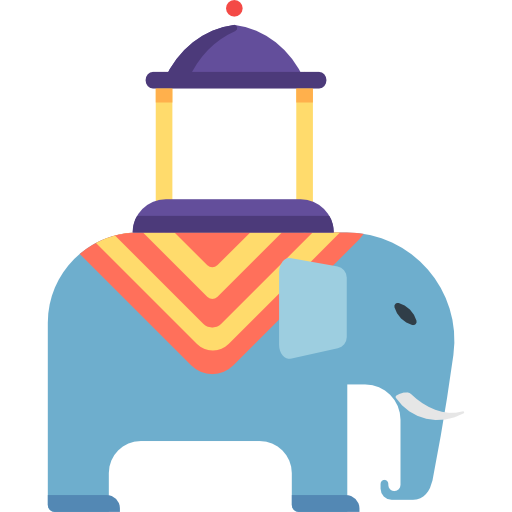 free carousel elephant clipart