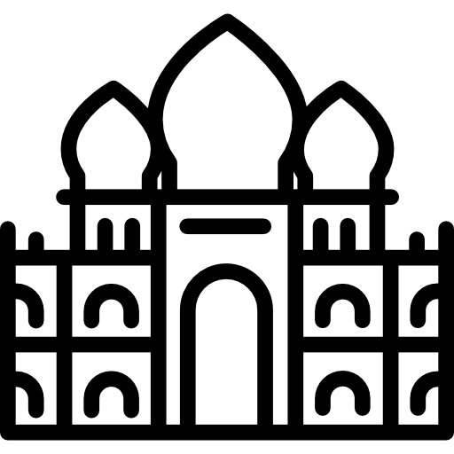 taj mahal icono gratis