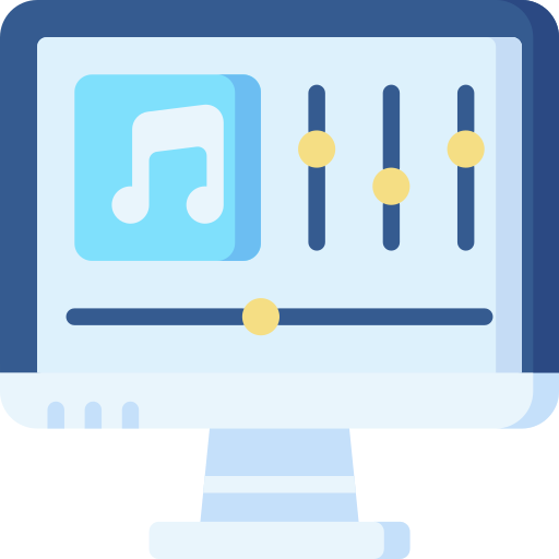 ecualizador de música icono gratis