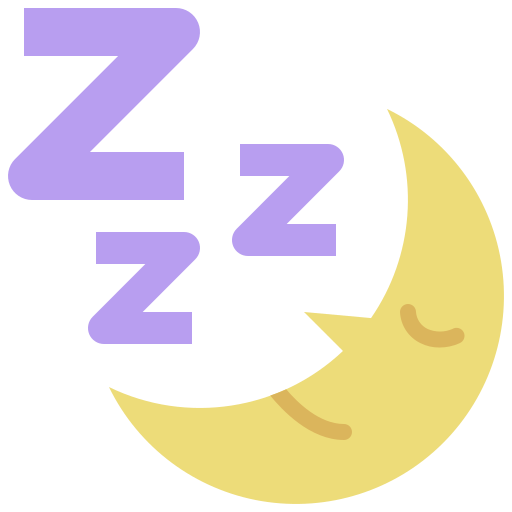 Sleeping - free icon