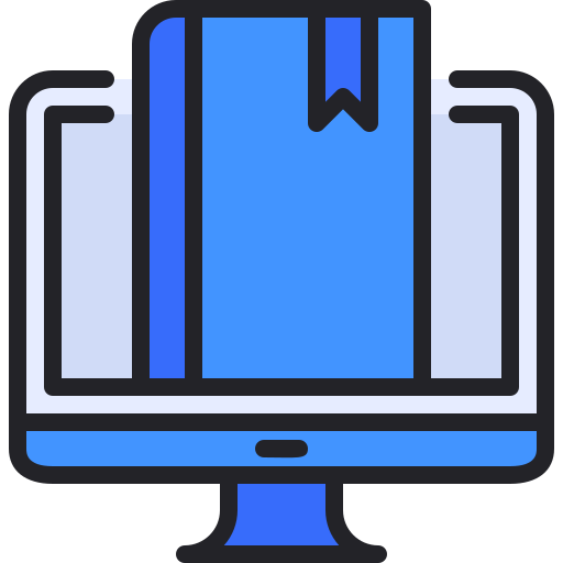 Ebook Generic Outline Color icon