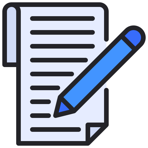 Document Generic Outline Color icon