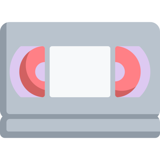 Videotape - free icon