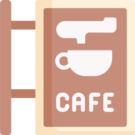 cafetería icono gratis