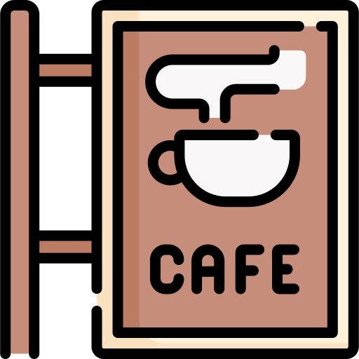 cafetería icono gratis