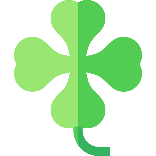 Clover Basic Straight Flat icon