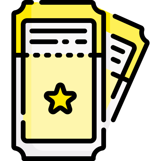 Ticket free icon