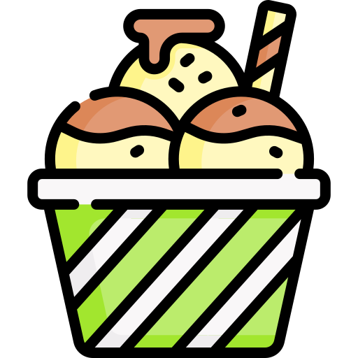 Ice cream cup free icon